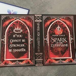 New Spark of the Everflame by Penn Cole Dust Jacket by Iridescent Fairytale